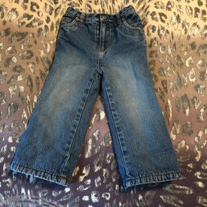 Children’s place fleece lined jeans! Size 18 mos!